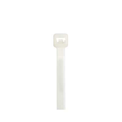 Cincho STRONGHOLD, 300 mm largo x 4.8mm ancho, Tensión 50 lb (222 N) Naylon 6,6 Color Natural, Paquete PANDUIT S12-50-M de 1000 Piezas