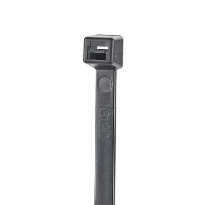 Cincho PANDUIT S15-40-C0 de Nylon 6.6 StrongHold™, 370mm largo x 3.6mm ancho, Color Negro, Exterior Resistente a Rayos UV, Paquete de 100pz