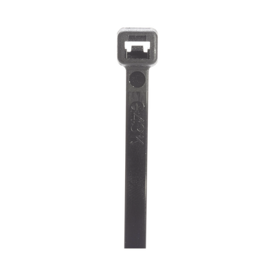 Cincho PANDUIT S21-120-C0 de Nylon 6.6 StrongHold™, 533mm largo x 7.6mm ancho, Color Negro Exterior, Resistente a Rayos UV, Paquete de 100pz