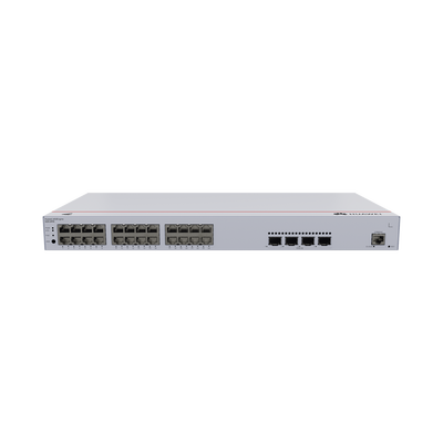 Switch HUAWEI S220-24P4X de Acceso Gigabit Administrable PoE Capa 2 / 24 puertos 10/100/1000 Mbps (PoE) / 4 Puertos 10GE SFP+ Uplink / ERPS / IMGP Snooping / DHCP Snooping / PoE Perpetuo / 400W / Administración Nube Gratis