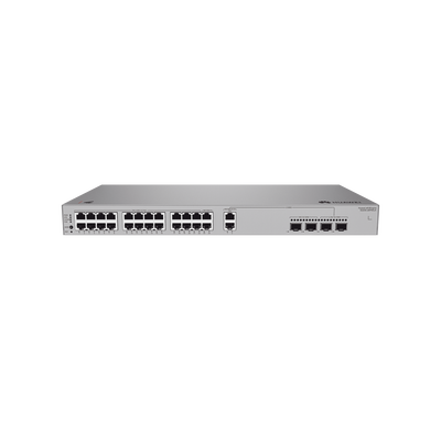 Switch HUAWEI S220S-26PN4JX de Acceso Gigabit Administrable PoE Capa 2 / 24 puertos 10/100/1000 Mbps (22*PoE) / 2 Puertos 100/1000/2.5Gbps (PoE) combo 2 Puertos 2.5GE SFP / 2 Puertos 10GE SFP+ Uplink / ERPS / PoE Perpetuo / 400 W / Administración Nube Gratis - Image 3