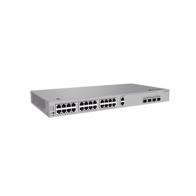 Switch HUAWEI S220S-26PN4JX de Acceso Gigabit Administrable PoE Capa 2 / 24 puertos 10/100/1000 Mbps (22*PoE) / 2 Puertos 100/1000/2.5Gbps (PoE) combo 2 Puertos 2.5GE SFP / 2 Puertos 10GE SFP+ Uplink / ERPS / PoE Perpetuo / 400 W / Administración Nube Gratis - Image 6