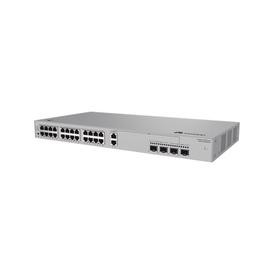 Switch HUAWEI S220S-26PN4JX de Acceso Gigabit Administrable PoE Capa 2 / 24 puertos 10/100/1000 Mbps (22*PoE) / 2 Puertos 100/1000/2.5Gbps (PoE) combo 2 Puertos 2.5GE SFP / 2 Puertos 10GE SFP+ Uplink / ERPS / PoE Perpetuo / 400 W / Administración Nube Gratis - Image 2