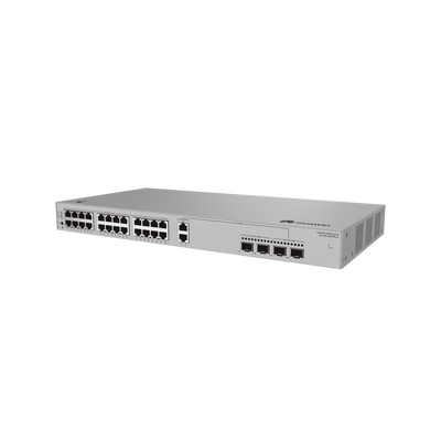 Switch HUAWEI S310S-26PN4JX Gigabit Administrable PoE Capa 3 / 24 Puertos 10/100/1000 Mbps (22 PoE) / 2 Puertos 2.5GE (PoE) combo 2 Puertos SFP 2.5GE /2 Puertos SFP+ 10GE / 400W / PoE Perpetuo / iStack / Administración Nube Gratis
