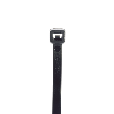 Cincho PANDUIT S7-50-M0 de Nylon 6.6 StrongHold™, 188mm largo x 4.8mm ancho, Color Negro, Exterior Resistente a Rayos UV, Paquete de 1000pz