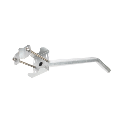 Brazo Galvanizado para Luminaria de 2" Diámetro con Abrazadera para Poste hasta 6" Diámetro. - Image 2