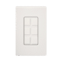 Caja de pared para contactos varios, 6 mini espacios.