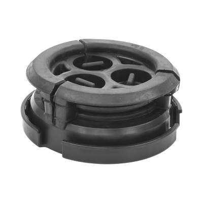 Bota pasamuro de 4″. Incluye 3 orificios para cable coaxial de 7/8″