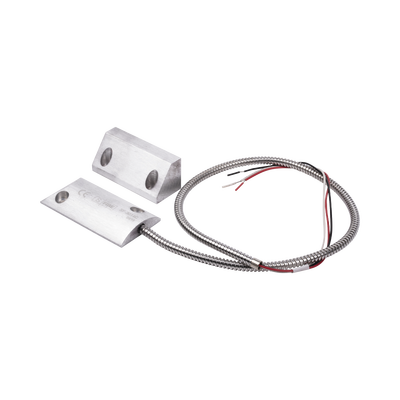 Contacto Magnético SFIRE SF-3014-C para Piso, Salida Dual NC/NA, GAP 65mm, Cubierta de Aluminio con 55cm de Cable Blindado - Image 3