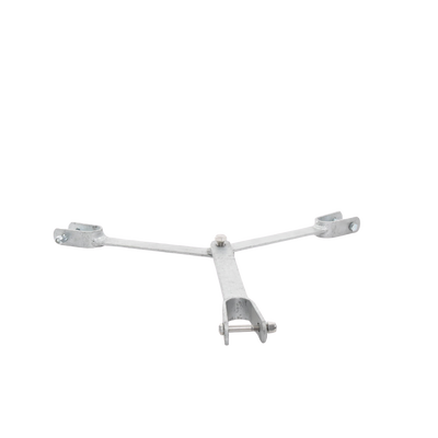 Brida SYSCOM TOWERS SJB-45G para sujeción de retenida compatible con tramos STZ45G, Galvanizado por Inmersión en Caliente. - Image 4