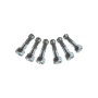 Juego de 6 Tornillos y tuercas de acero inoxidable de 3/4” x 2 1/2.