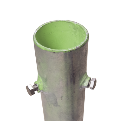 Base SYSCOM TOWERS SLM-BA-6G para Mástil Hasta 2" con Opresores, Base de 50 x 50 cm y Tubo de 80 cm Ced. 30. Galv. Inmersión. - Image 4