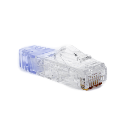 Plug RJ45 Cat6, Para Cable UTP de Calibre 23-24 AWG, Chapado en Oro de 50 micras, Paquete de 100 piezas - Image 4