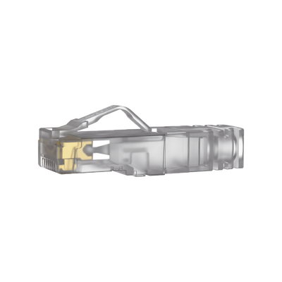 Plug RJ45 Cat6A, Para Cable UTP de Calibre 23-24 AWG, Chapado en Oro de 50 micras, Paquete de 100 piezas - Image 4
