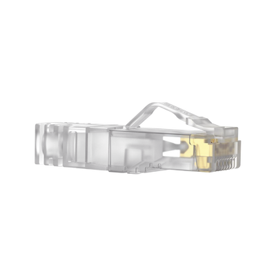 Plug RJ45 Cat6A, Para Cable UTP de Calibre 23-24 AWG, Chapado en Oro de 50 micras, Paquete de 100 piezas - Image 5