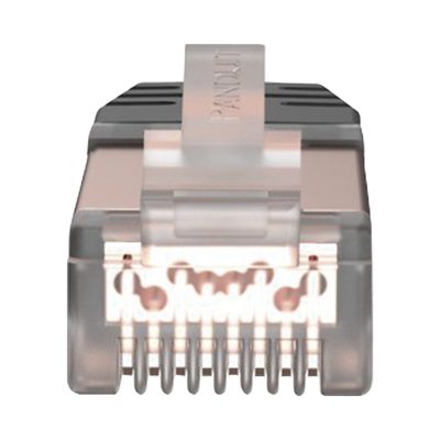 Plug RJ45 Cat6 Blindado, Para Cable Calibre 24-26 AWG, Chapado en Oro de 50 micras, Paquete de 100 piezas - Image 5