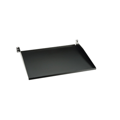 Charola para Soportar Equipos en Rack de 19″, con Capacidad de Carga de 20Kg, 1UR