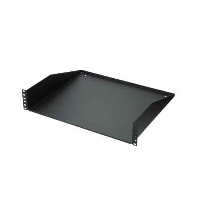 Charola para Soportar Equipos en Rack de 19″, con Capacidad de Carga de 30Kg, 2UR