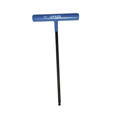 Llave hexagonal larga tipo “T”/ Punta de Bola Ergonómica / Métrica 8 mm.