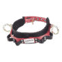 Cinturón para liniero, talla 40, con bandas para porta herramientas y dos anillos tipo D.