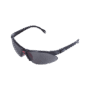 Lentes de seguridad modelo "Orión" negro, armazón de plástico.