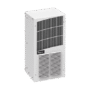 Aire Acondicionado Compacto Para Exterior, Uso en Gabinetes de Telecomunicaciones de Grado Industrial, Frío T20, 2000 BTU, 115 Vca, de Acero, Color Gris