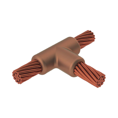 Molde para Soldadura Exotérmica tipo T para cable 2/0 AWG – 2/0 AWG.
