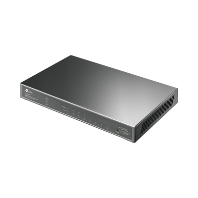 Switch TP-LINK TL-SG2008P PoE JetStream SDN Administrable 8 puertos 10/100/1000 Mbps, 4 puertos PoE, 62W, administración centralizada OMADA SDN