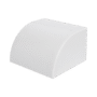Tapa Final en Color Blanco de PVC Auto Extinguible, Para Canaleta TMK-4577 (5560-02001)