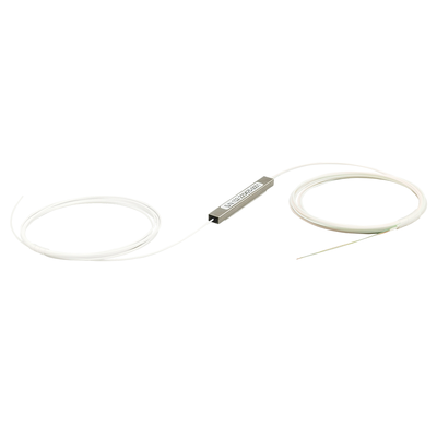 Splitter Balanceado (Divisor Óptico) tipo PLC, 1×2, (50/50), para fusión (sin conectores)