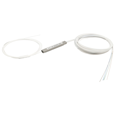 Splitter (Divisor Óptico) tipo PLC, 1×4, para fusión (sin conectores)