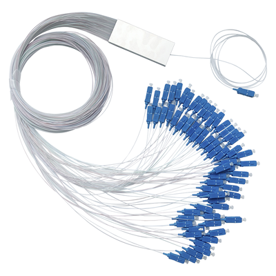 Splitter (Divisor Óptico) tipo PLC, 1×64, conectores SC/UPC