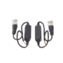 Kit de Transceptores (Baluns) para EXTERIOR TurboHD Hasta 4K HD-TVI / HD-CVI / AHD / CVBS / COAXITRON / AUDIO POR COAXITRON  / Menu OSD / CONECTORES 100% COBRE / Con Cable RF Blindado. Distancia de hasta 200 m en 4K. Calidad PREMIUM
