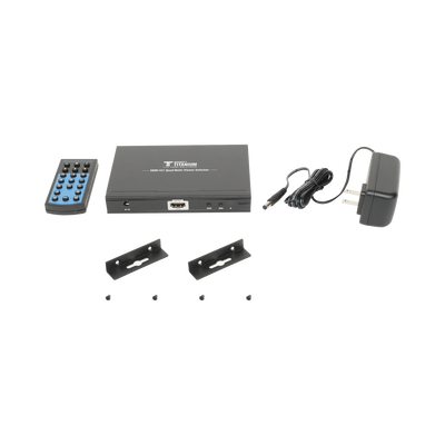 MATRICIAL EPCOM TITANIUM TT401MS DE VIDEO HDMI 4X1 (Divisor) / 4 Entradas a 1 Salida HDMI / 1080p @ 60Hz / Diferentes modos de Display / Pantalla completa, Modo Dual, Modo Quad / Conmutación por Botón o Control Remoto / Botón de Control de audio. - Image 6