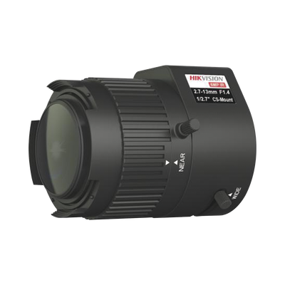 Lente Varifocal 2.7 A 13 mm / Resolución 6 Megapixel / Iris Automático / Formato 1/2.7″ / Compatible con Cámaras HIKVISION