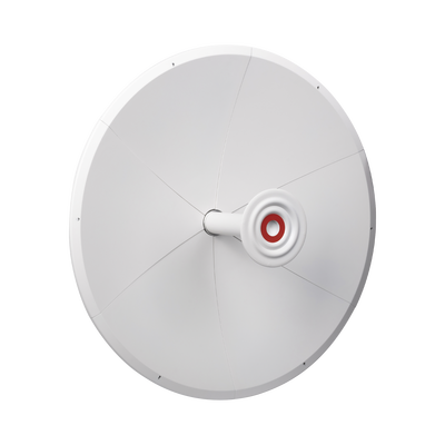 Antena direccional para C5x, B5X, B6X y C6X Doble polaridad 45 ° y 90 °, 4.9 – 6.5 GHz, 2 ft, Ganancia de 30 dBi, Montaje incluido