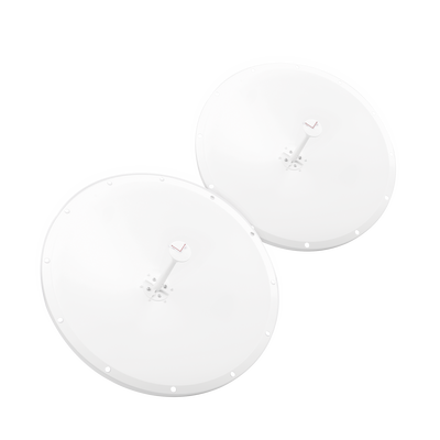 Antena Parabólica de Frecuencia Extendida, 4.8 – 6.5 GHz, 28 dBi, Conectores SMA-Macho Inverso