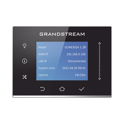 Conmutador IP-PBX GRANDSTREAM UCM6302A para hasta 500 usuarios y 75 llamadas simultaneas, 2FXO, 2FXS, solución para PyMEs - Image 2