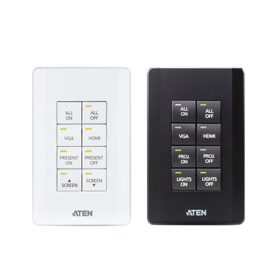 Sistema de control ATEN – Teclado de 8 botones (EE. UU., 1GANG)