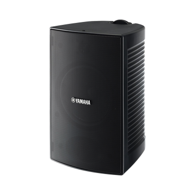 Altavoz de Montaje en Pared | 2 vias | Woofer 6.5″ | Tweeter 1″ | IPX3 | 8 ohms | 70/100V | Color Negro | Par