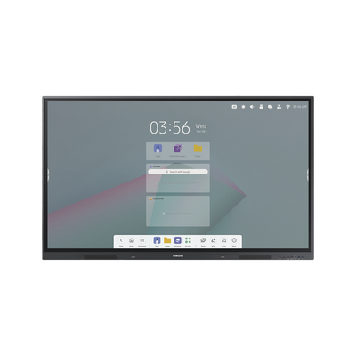 Pantalla SAMSUNG ELECTRONICS WA65D tactil interactiva 65″ Android 13 / Touch tipo IR / UHD / 350 nits / HDMI / USB / USB-C / WIFI / RJ45