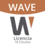 Licencia de 16 Canales de Grabación Wisenet Wave Profesional