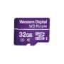 Memoria microSD de 32GB PURPLE, Especializada Para Videovigilancia, 10 VECES MAYOR DURACIÓN, 3 AÑOS DE GARANTIA
