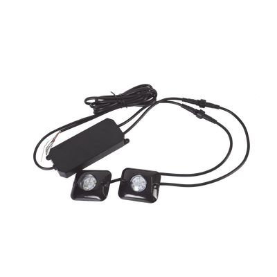 Estrobos Ocultos de 12 LED cada una, Color Rojo/Azul, Ideales para Vehículos Encubierto - Image 3