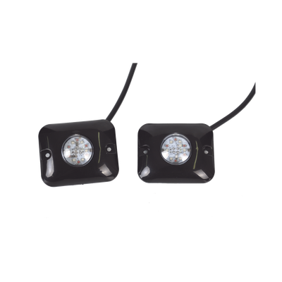 Estrobos Ocultos de 12 LED cada una, Color Rojo/Azul, Ideales para Vehículos Encubierto - Image 2