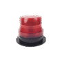 Burbuja Brillante de Larga Vida Útil, con 8 LEDs Color Rojo, Domo Rojo, 12Vcd
