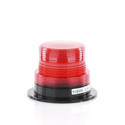Burbuja Brillante de Larga Vida Útil, con 8 LEDs Color Rojo, Domo Rojo, 110 Vca - Image 3