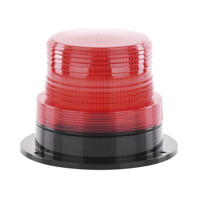 Burbuja Brillante de Larga Vida Útil, con 8 LEDs Color Rojo, Domo Rojo, 110 Vca - Image 2