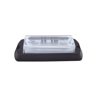 Luz Auxiliar Ultra Brillante de 8 LED’s en color Azul/Claro con mica transparente