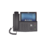 Teléfono IP empresarial para 20 lineas SIP, pantalla táctil, Bluetooth integrado para diadema, PoE y hasta 127 botones DSS con doble puerto Gigabit, soporta recepción de video